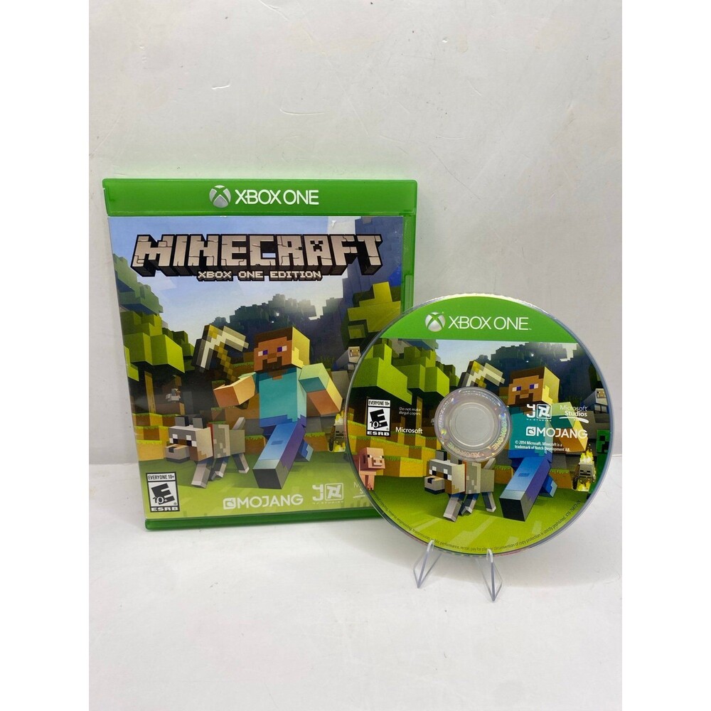 Minecraft Xbox One Edition (Microsoft Xbox One, 2014) Game Disc Case Tested
